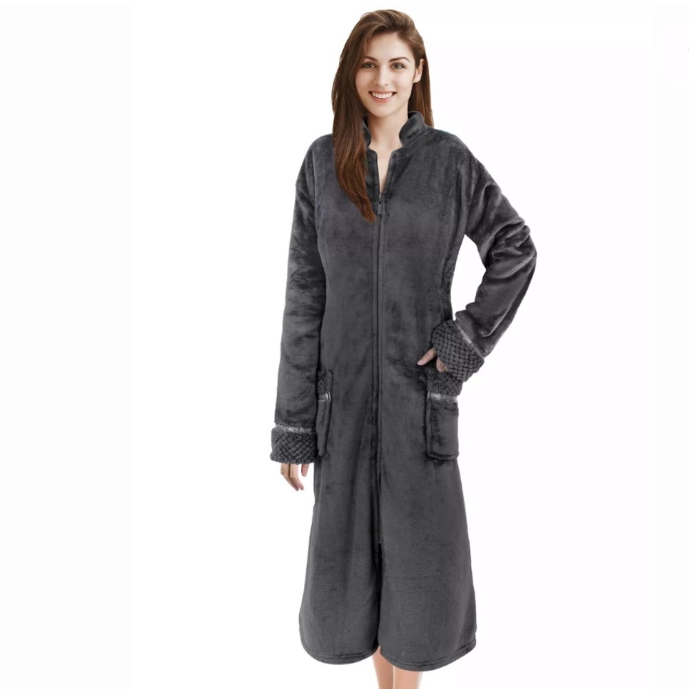 Velvet robe